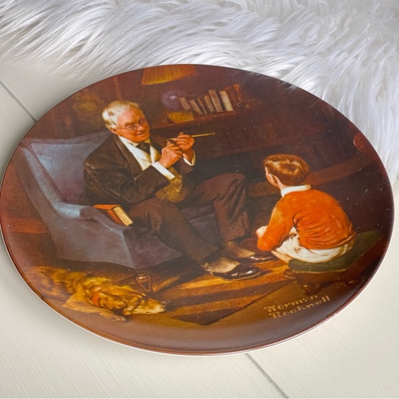 NORMAN ROCKWELL | "The Tycoon" Limited Edition Heritage Collection #6 - Picture 8 of 9